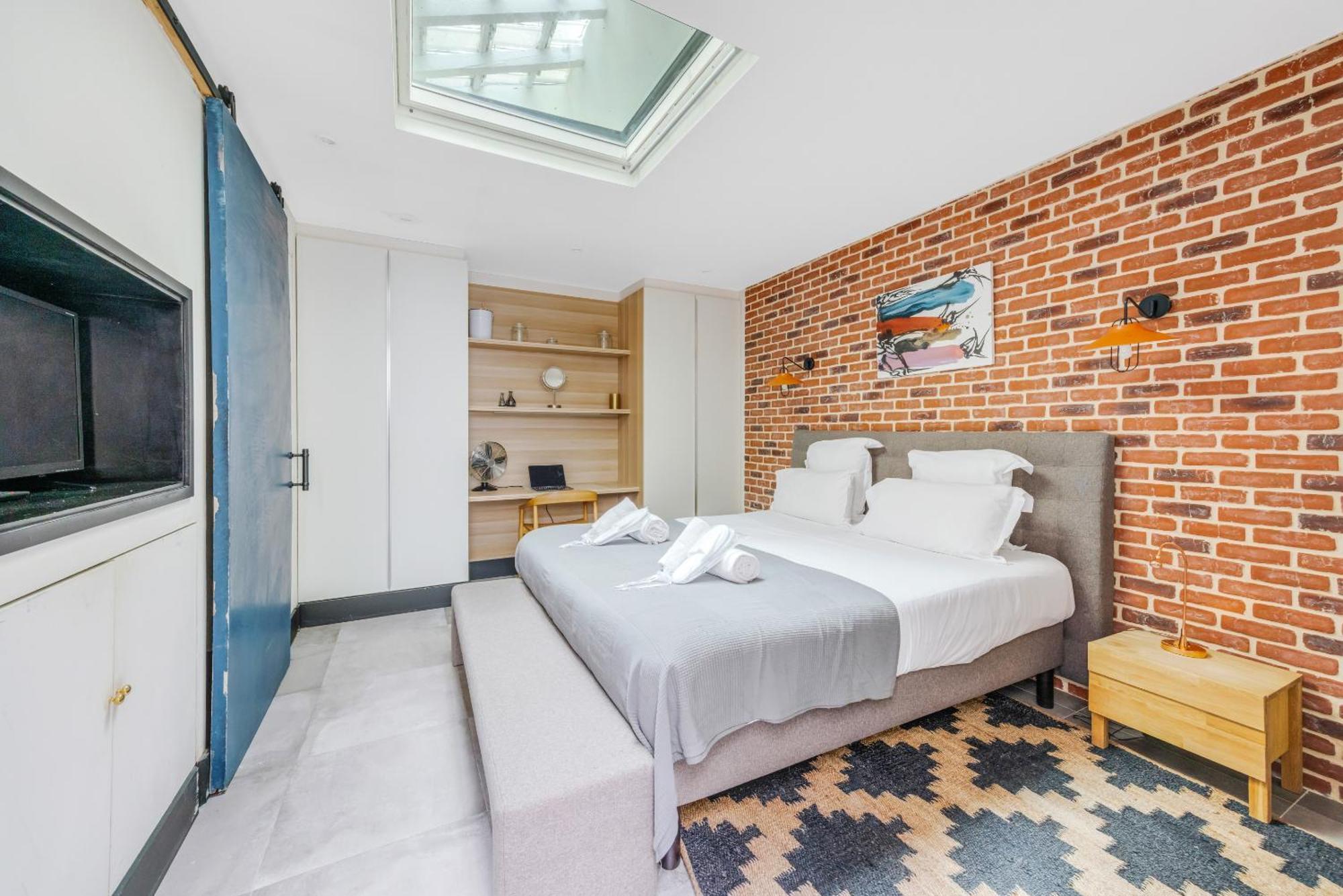 Les Appartements De L'Atelier Paris 15 Rum bild